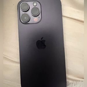 iPhone 14 promax purple good condition unlocked used only once or twice